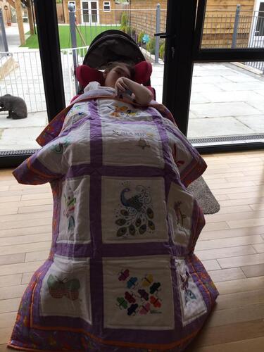 Photo of Niamh Rs quilt