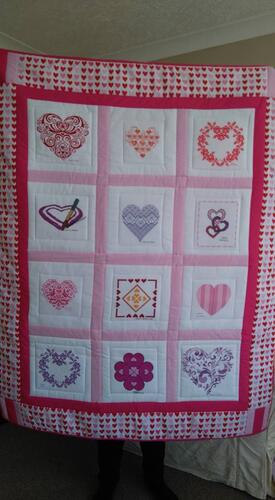 Photo of Isabelle Cs quilt
