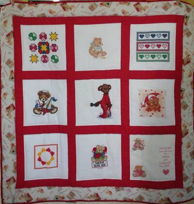 Photo of Gabriellas quilt