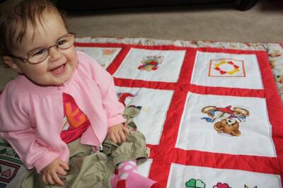 Photo of Gabriellas quilt