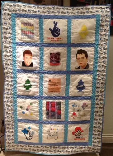 Photo of Andrew Ns quilt