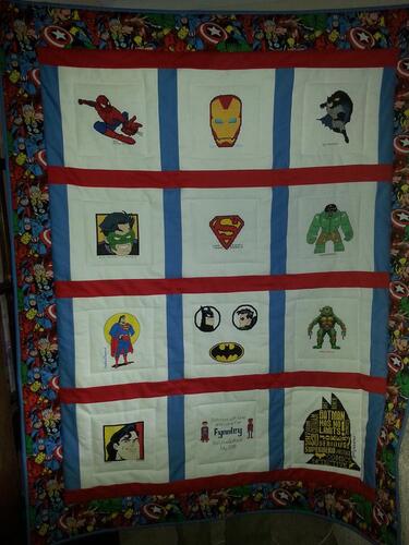 Photo of Fynnley Rs quilt