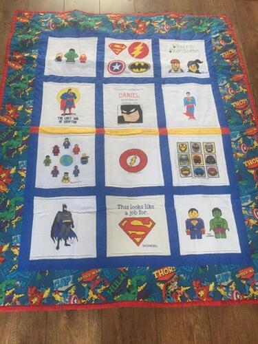 Photo of Daniel Os quilt