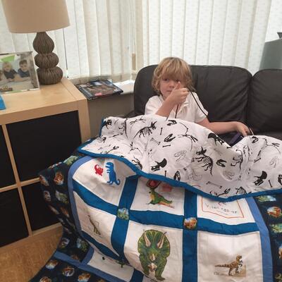 Photo of James Js quilt