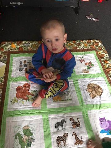 Photo of James Ks quilt