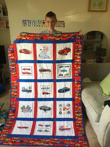 Photo of Aston Bs quilt