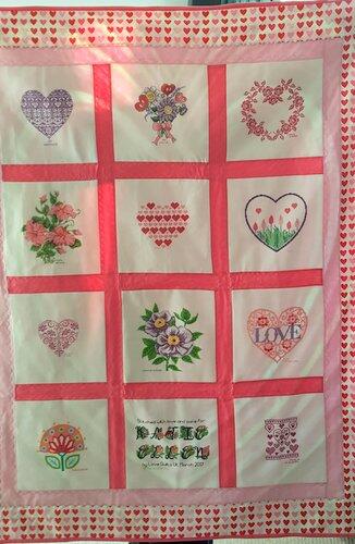 Photo of Katie-Ellens quilt