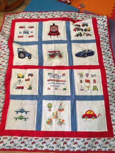 Photo of Benjamin Ms quilt
