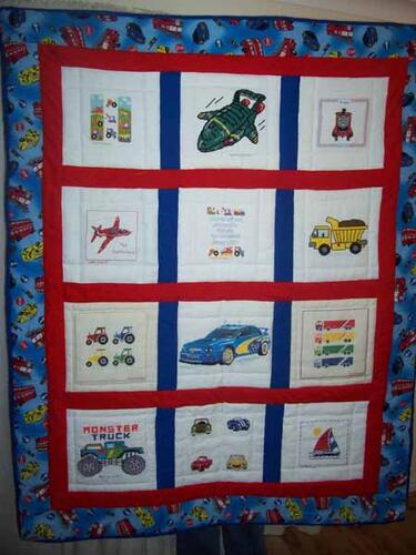 Photo of Brandons quilt