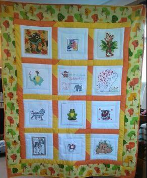 Photo of Gabriellas quilt