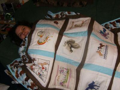 Photo of Ionas quilt