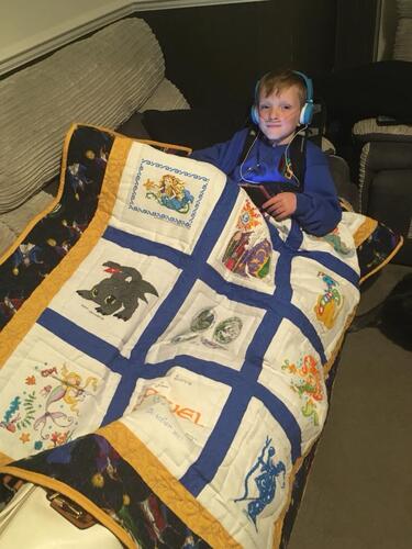 Photo of Samuel Ms quilt