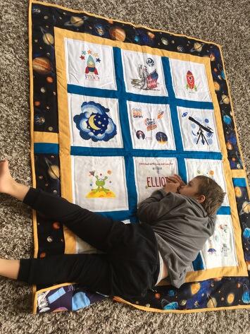 Photo of Elliot Hs quilt