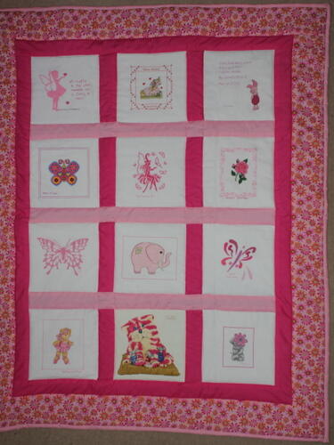 Photo of Tahlia-Annikkis quilt