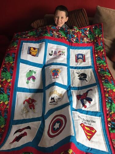 Photo of Jack Ms quilt