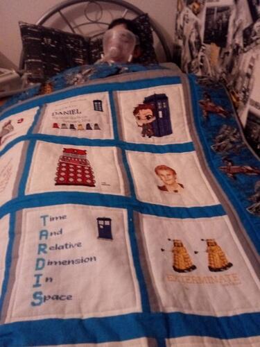 Photo of Daniel Ds quilt