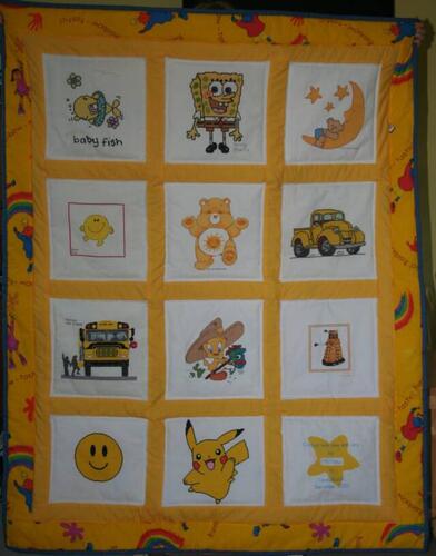 Photo of Matthew Cs quilt