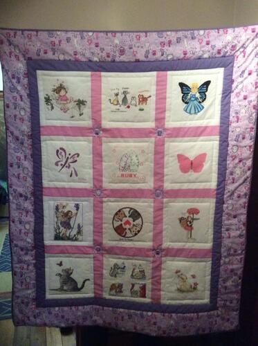 Photo of Ruby Ms quilt