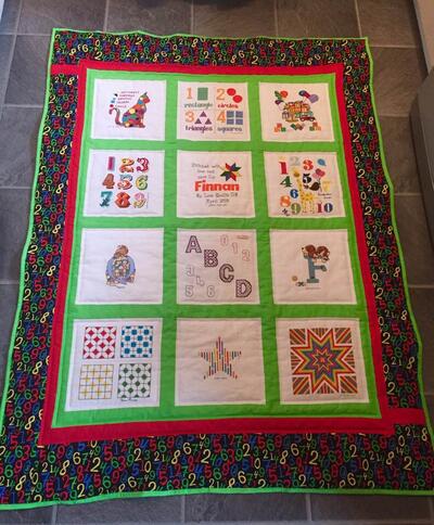 Photo of Finnans quilt