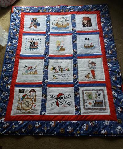 Photo of Oscar Js quilt