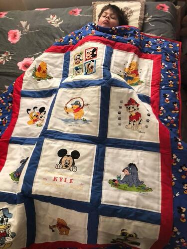 Photo of Kyle As quilt