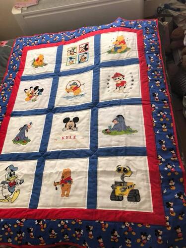 Photo of Kyle As quilt