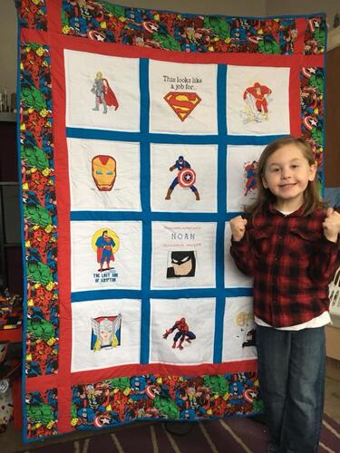 Photo of Noah Ds quilt