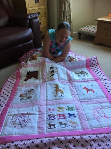 Photo of Anna Ss quilt