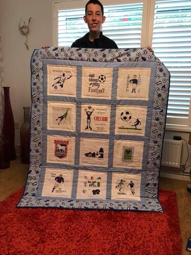 Photo of Callum Ws quilt