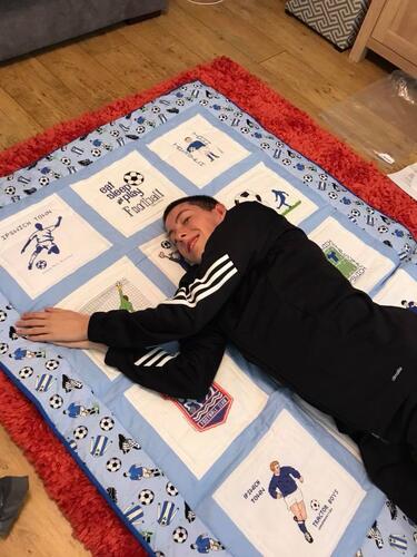 Photo of Callum Ws quilt