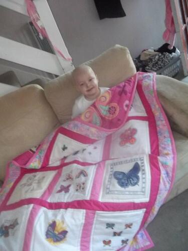 Photo of Caitlin Fs quilt