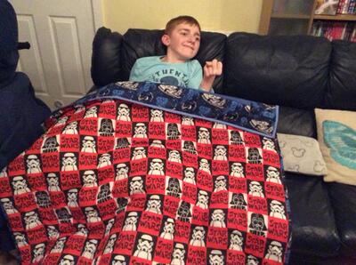 Photo of Jake Fs quilt