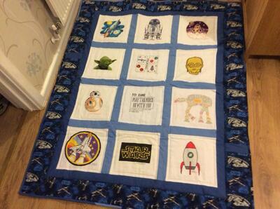 Photo of Jake Fs quilt