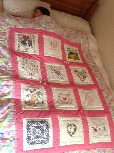 Photo of Nicola Hs quilt