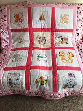 Photo of Matilda Js quilt