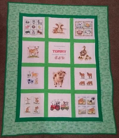 Photo of Tommy Ms quilt