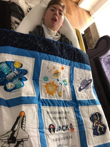 Photo of Jack Hs quilt