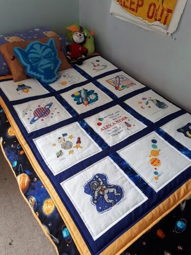 Photo of Alexander Ds quilt