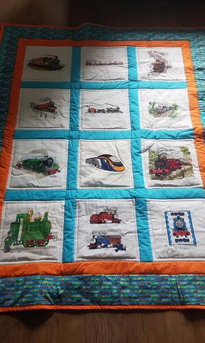 Photo of Reuben Bs quilt