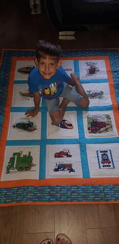 Photo of Reuben Bs quilt