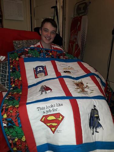 Photo of Michael Bs quilt