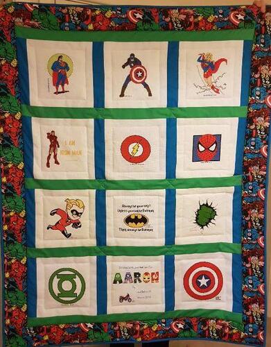 Photo of Aaron Bs quilt