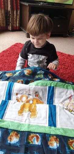 Photo of Curtis Ds quilt