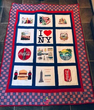 Photo of David Bs quilt