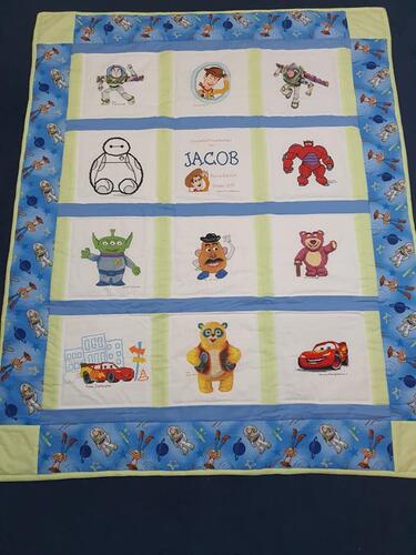 Photo of Jacob Cs quilt