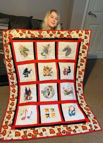 Photo of Katie As quilt