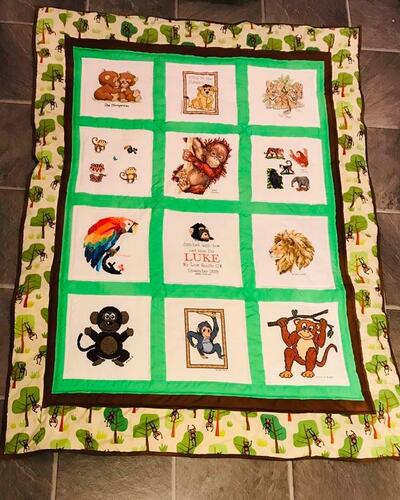 Photo of Luke Hs quilt