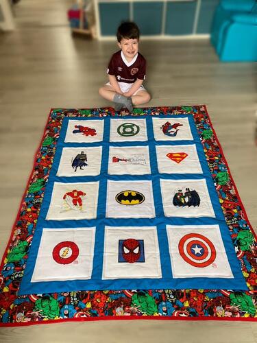 Photo of Charlie Cs quilt