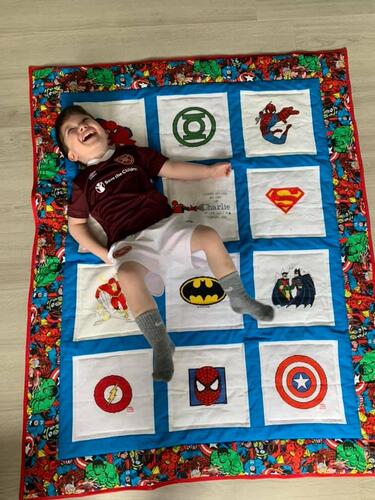 Photo of Charlie Cs quilt