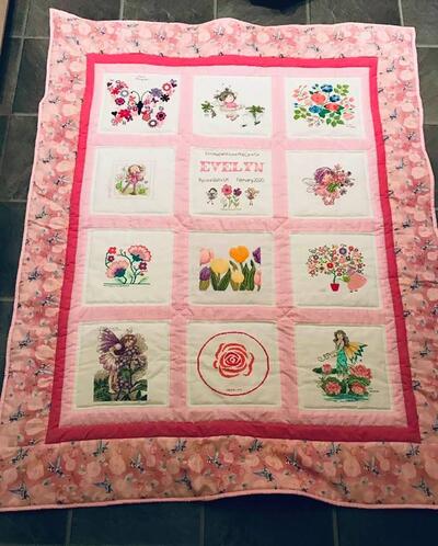 Photo of Evelyn Ks quilt